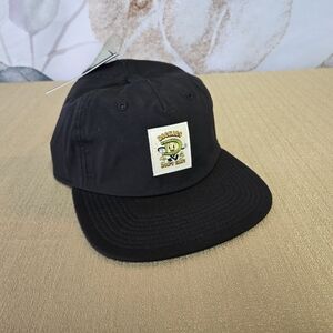 NWT Dickies x Free & Easy "Don't Trip" Patch Strapback Hat - Black